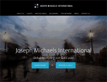 Tablet Screenshot of josephmichaels.com